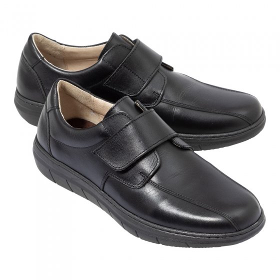 Chaussures en cuir à velcro 