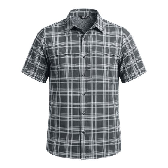 Chemise fonctionnelle à carreaux 