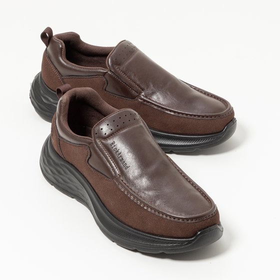 Chaussures à enfiler pour homme 46 | Marron