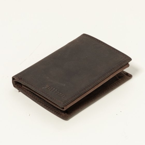 Portefeuille en cuir de vachette pour homme 
