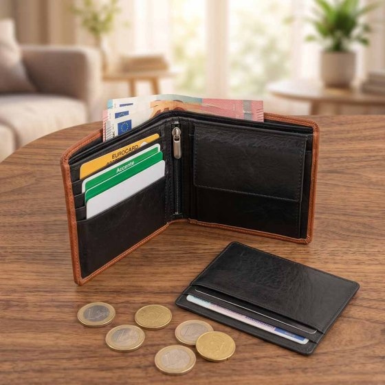 Portefeuille de sécurité RFID élégant 
