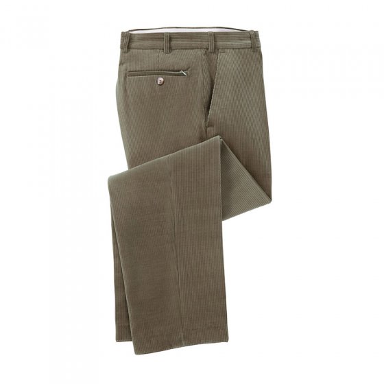 Pantalon en velours stretch 