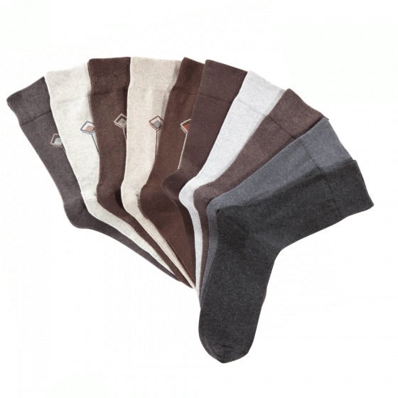 10 paires de chaussettes confort