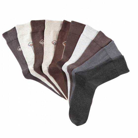 10 paires de chaussettes confort 