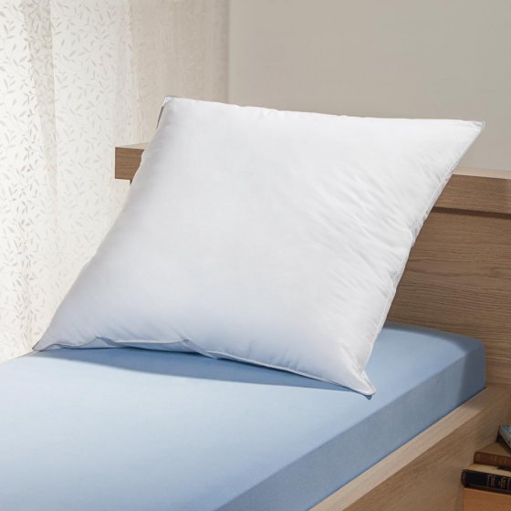 Oreiller en fibre soufflée aspect duvet 