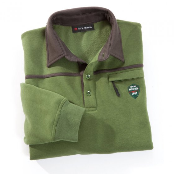 Sweatshirt polaire Vert olive 3XL | Vertolive