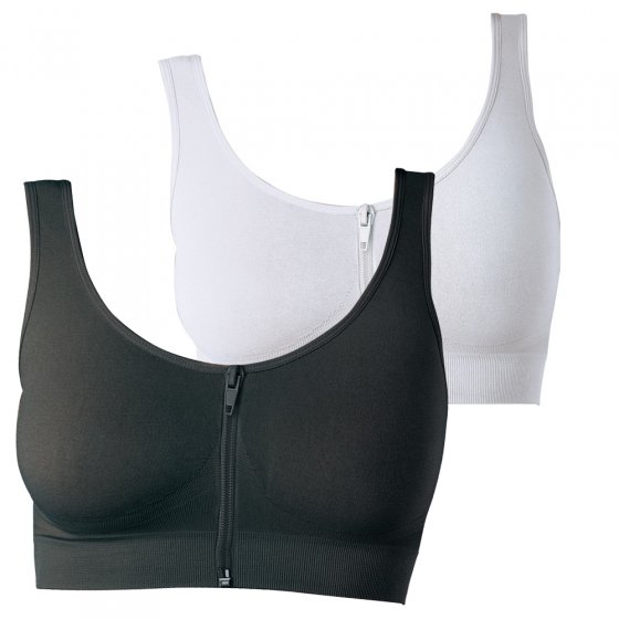 Bustier confort zippé Lot de 2 