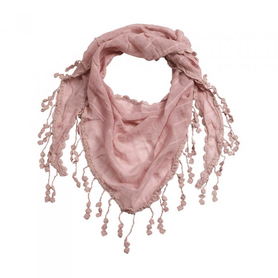 Schal,Spitzen-Fransenmix,offwh Schal | offwhite#Offwhite