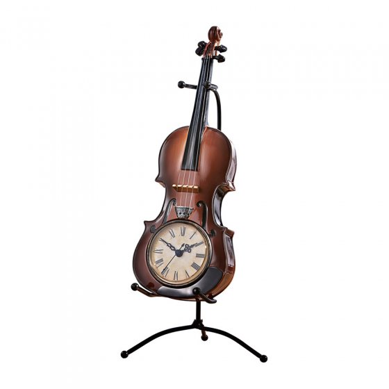Horloge de table violon 