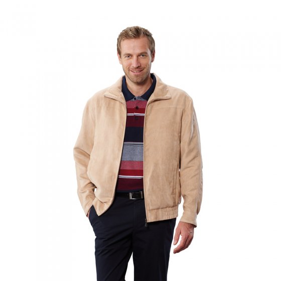 Blouson en micro velours
