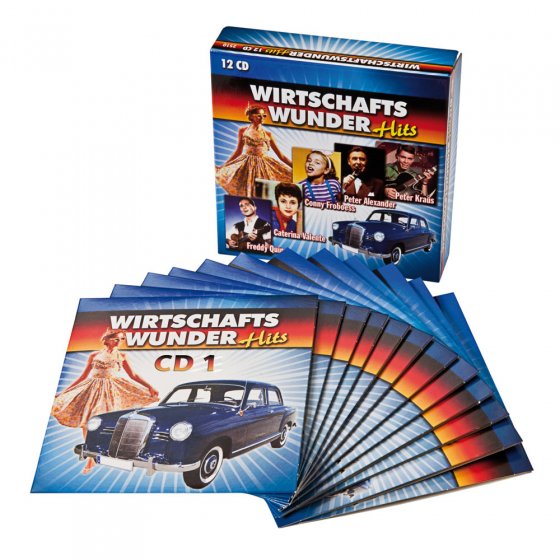 Coffret de 12 CD "Wirtschaftwunder-Hits" 