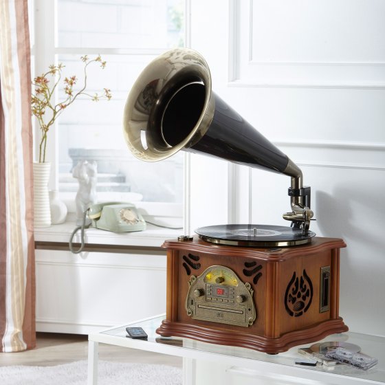 Gramophone avec fonction enregistrement 