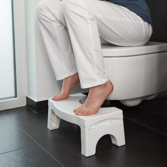 Tabouret pliant pour toilettes