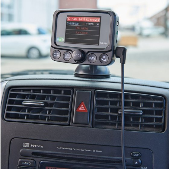 Adaptateur autoradio DAB+ 