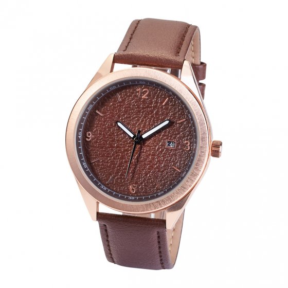 Montre cadran cuir 