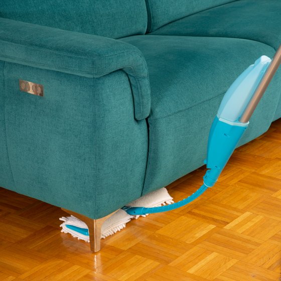 Balai vaporisateur flexible