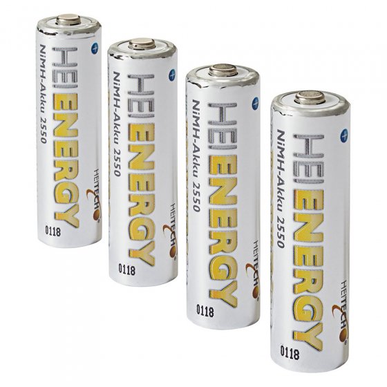 Lot de batteries préchargées AAA Lot de 4