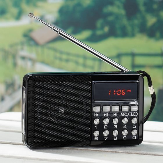 Radio multifonctions avec lampe 