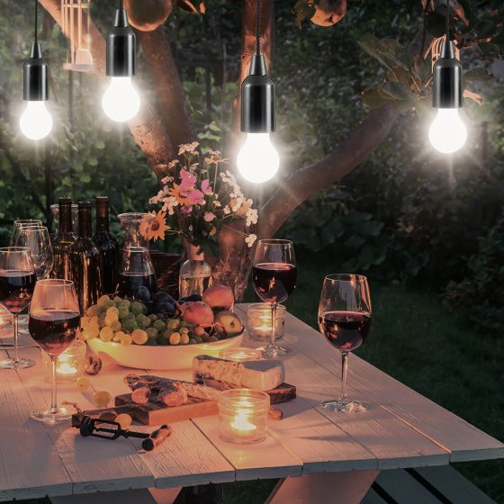 Lampes résistantes aux intempéries Lot de 4