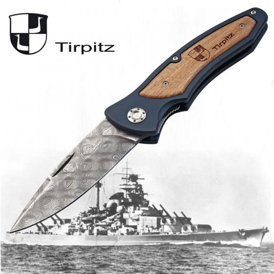 Couteau damassé « Tirpitz » 