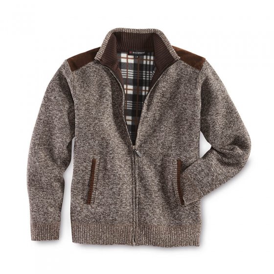 Cardigan thermique XL (112/116) | Marron