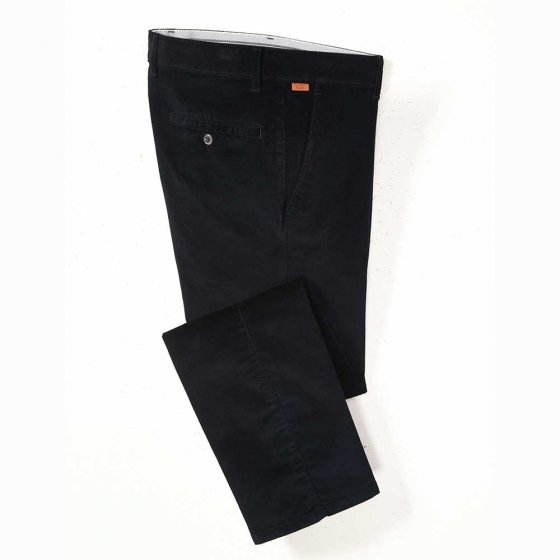 Pantalon sportif en velours côtelé 27 | Noir