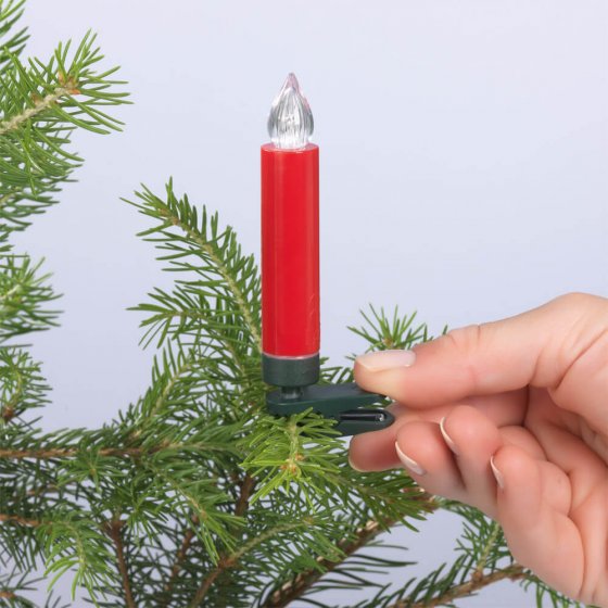 Bougies de Noël sans fil Lot de 17