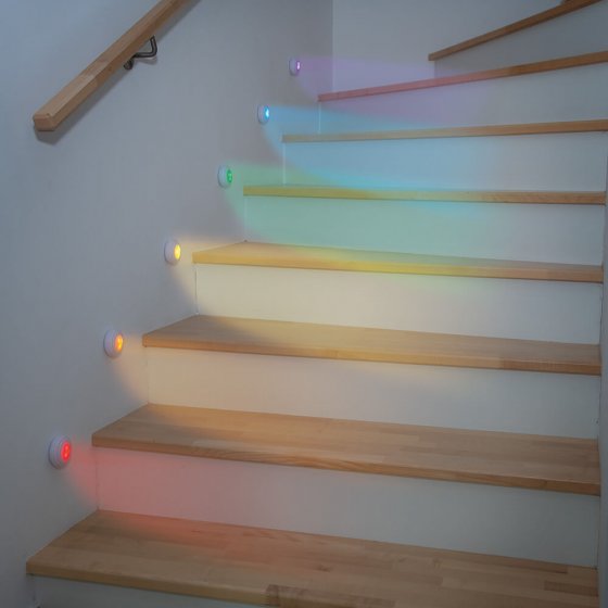 Lampes avec télécommande Lot de 5