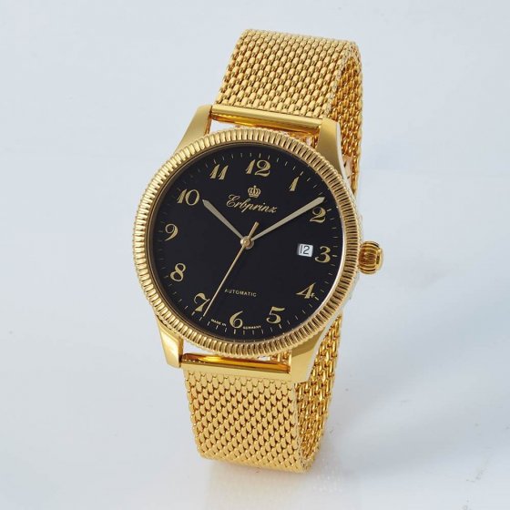 Montre Erbprinz automatique "or noir"