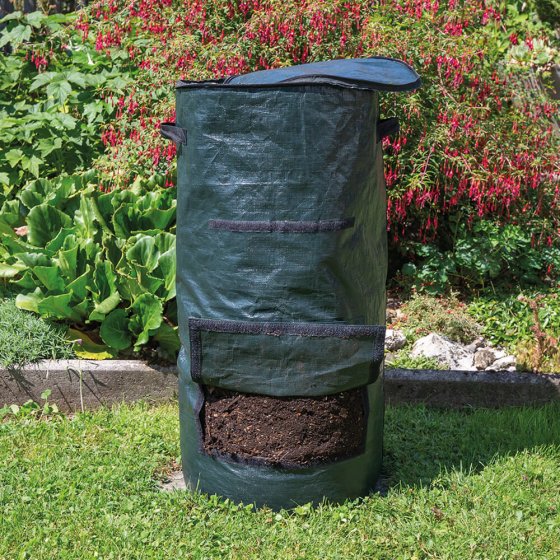 Sac de compostage rapide avec trappe de prélèvement