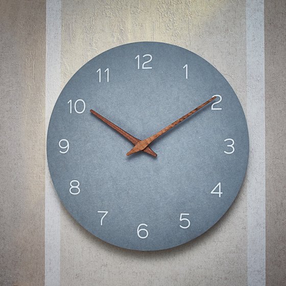 Pendule murale silencieuse en bois 