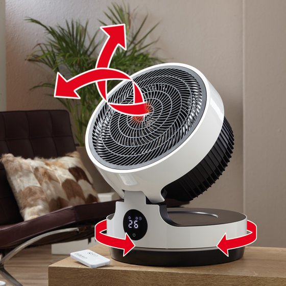 Ventilateur chauffant 3D 