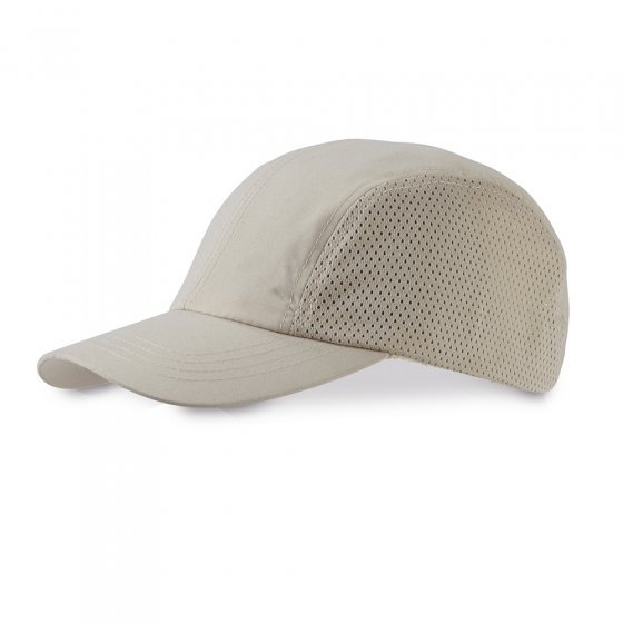 Casquette d'été avec empiècements en maille filet