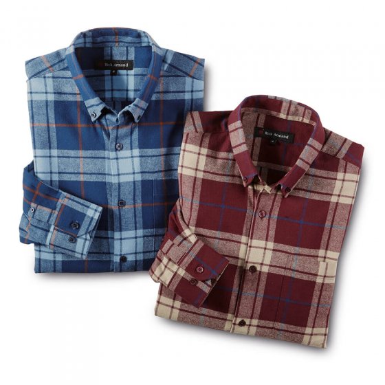 Chemise en flanelle de coton
