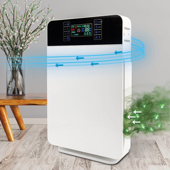 Purificateur d’air avec système à 6 filters 