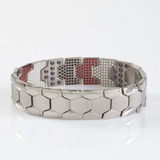 Bracelet magnétique titanium 