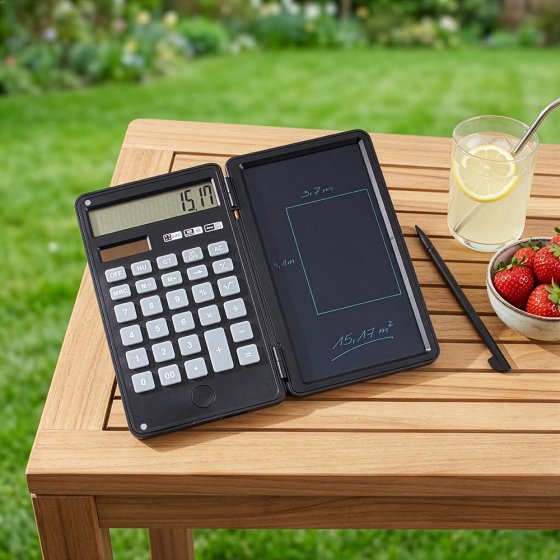 Tableau électronique avec calculatrice 