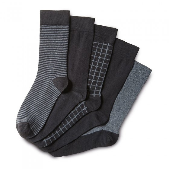 Chaussettes stretch de qualité supérieure Lot de 5  