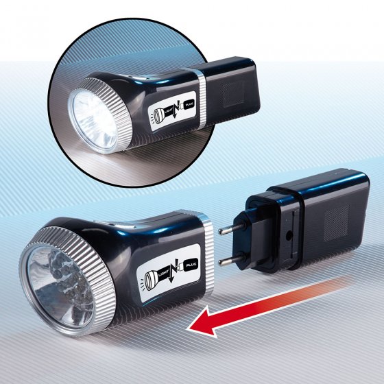 Lampe de poche « Light’n Plug »