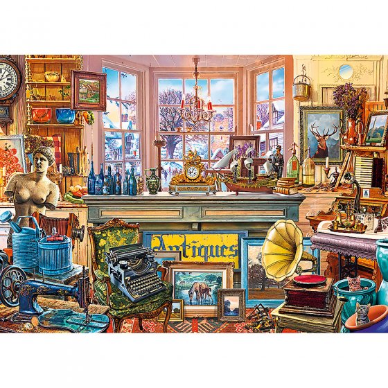 Puzzle en bois « Magasin d’antiquités » 