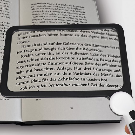 Loupe manuelle avec lumière réglable