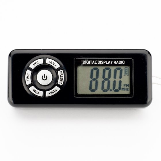 Votre cadeau : une mini-radio avec ses écouteurs
