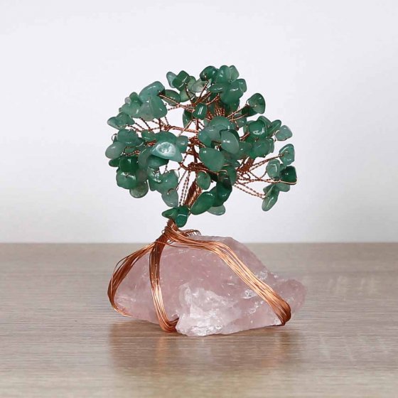 Lithothérapie décorative « Arbre de jade » 