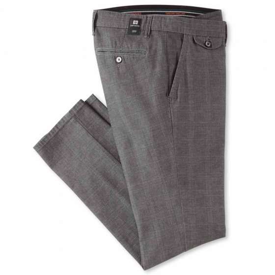 Pantalon à carreaux élégant en coton 