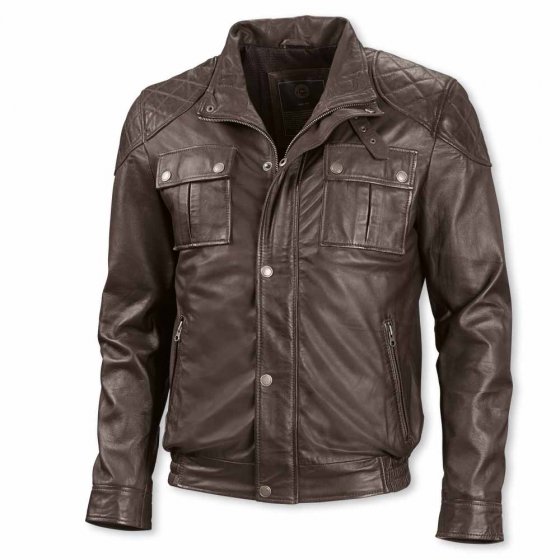 Veste en cuir moderne 