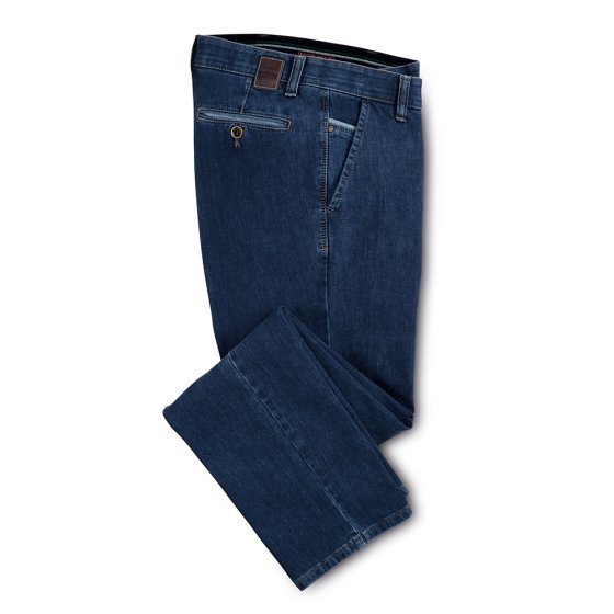 Jean hautement extensible à 360° 24 | Bleufoncé