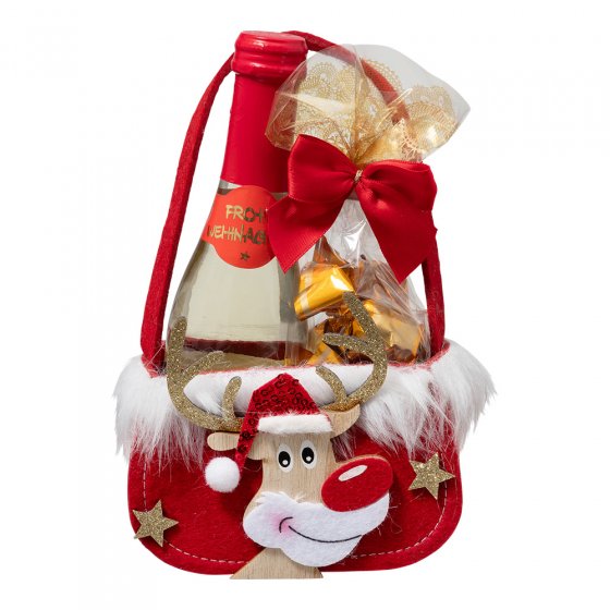Sac cadeau de Noël Élan 