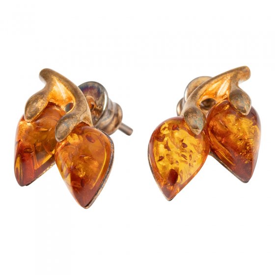 Boucles d’oreilles en ambre 