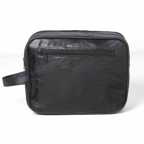 Trousse de toilette en cuir haut de gamme 