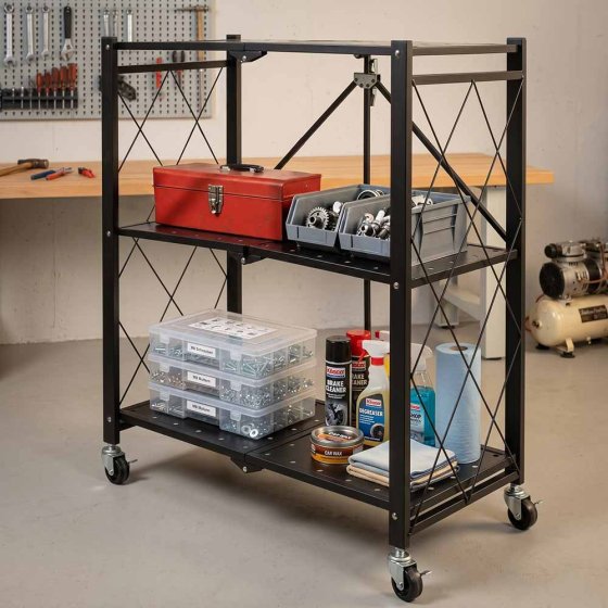 Étagère pliable polyvalente 